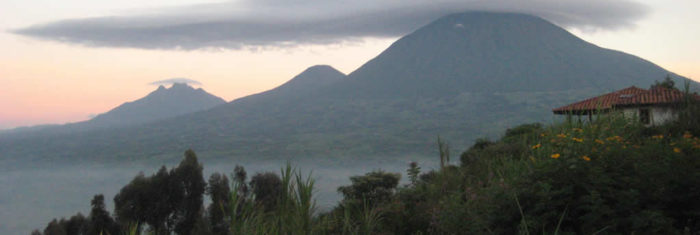 Hiking Mountain Muhabura